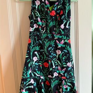 Kate Spade Black Floral Dress
